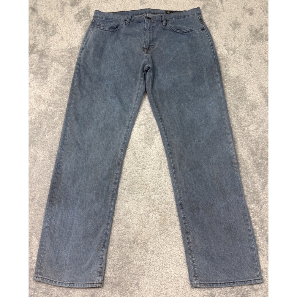 Roark Jeans Mens 36x30.5 Blue HWY 128 Denim Straight Fit Open Roads Open Minds